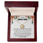 Gift for Bonus Mom - Love Knot Necklace